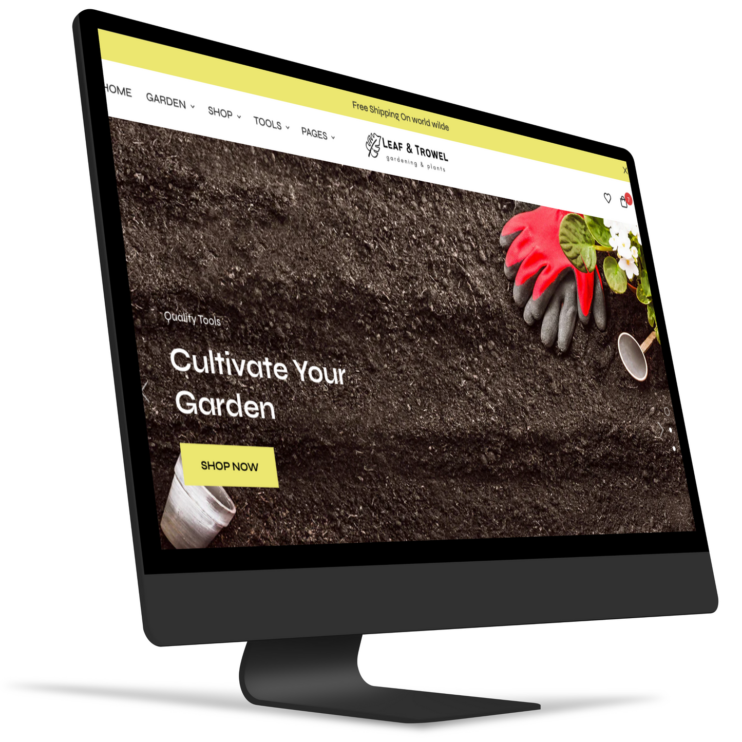Premium Prebuilt gardening tools Store