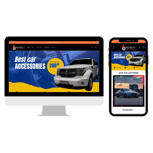 Velocity Car Accessories: Drive Your E-Commerce Success with Our Prebuilt Shopify Store