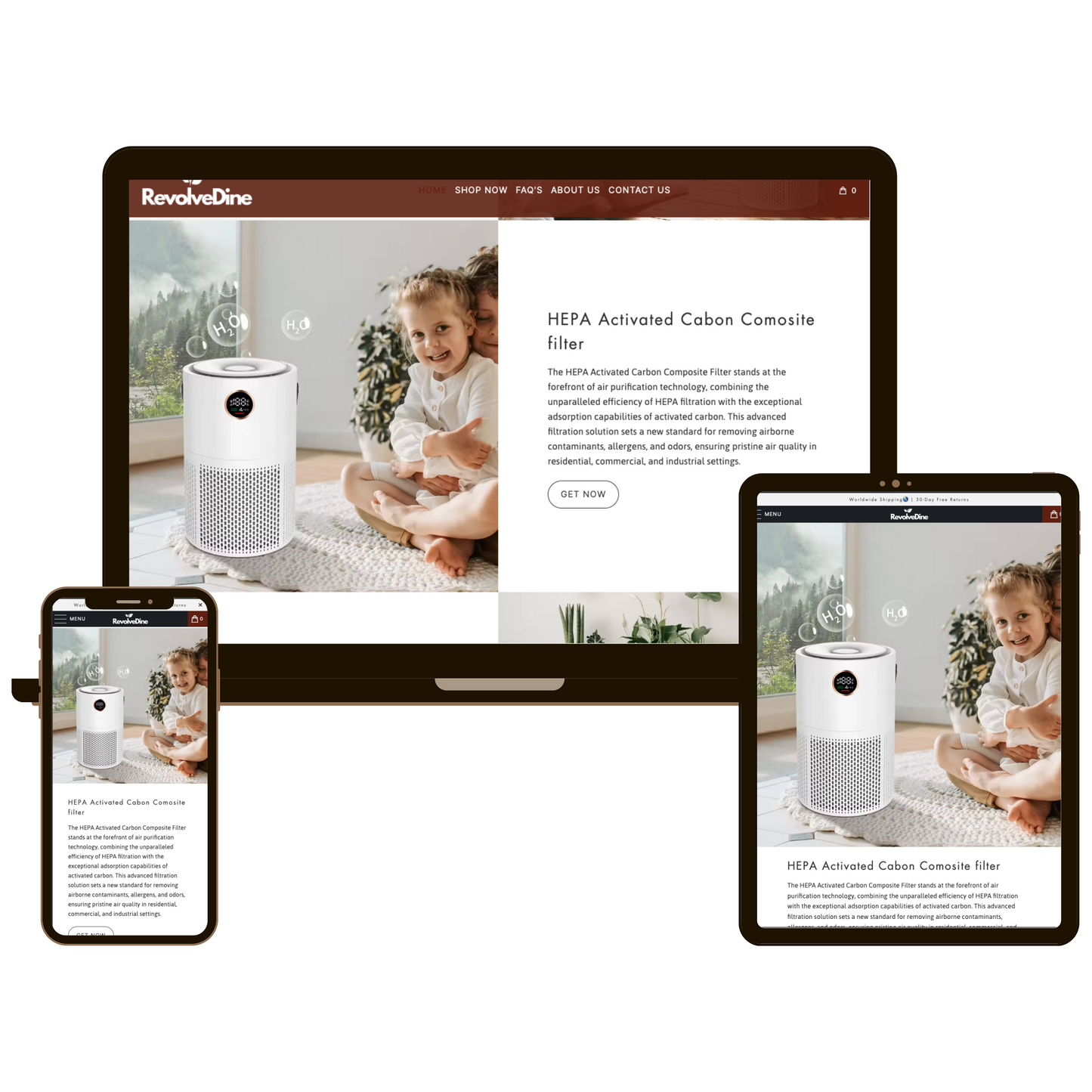 RevolveDine - One Product Shopify Store