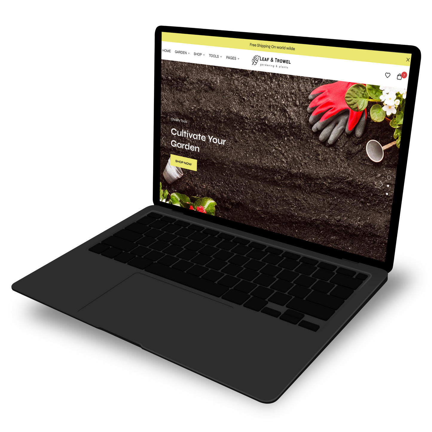 Shopify gardening tools Store