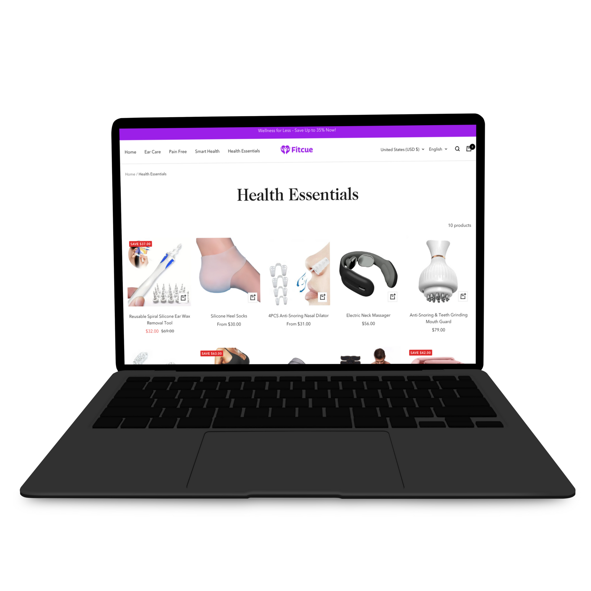 Premimum supplement store based on Shopify