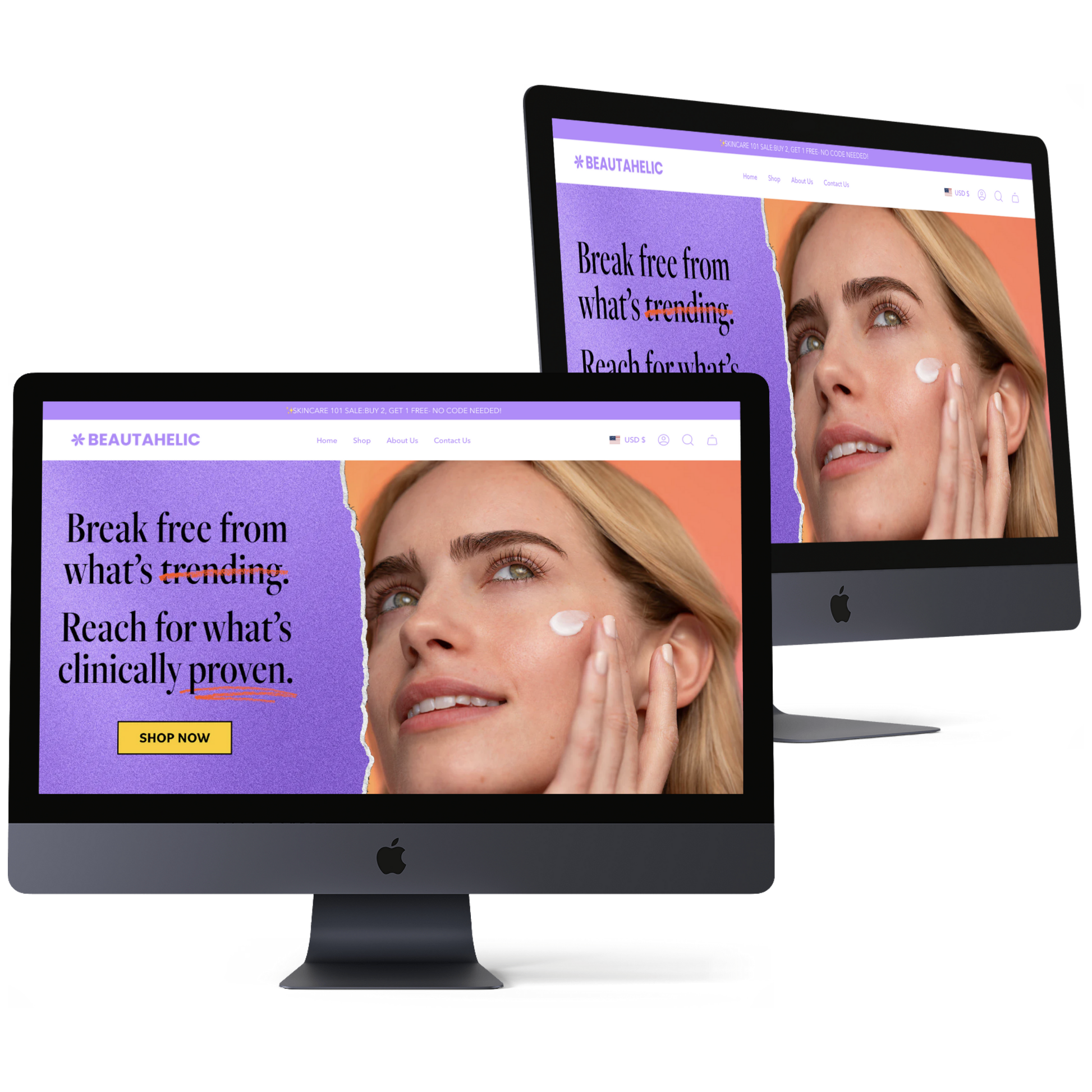 Premimum Beauty Store based on Shopify
