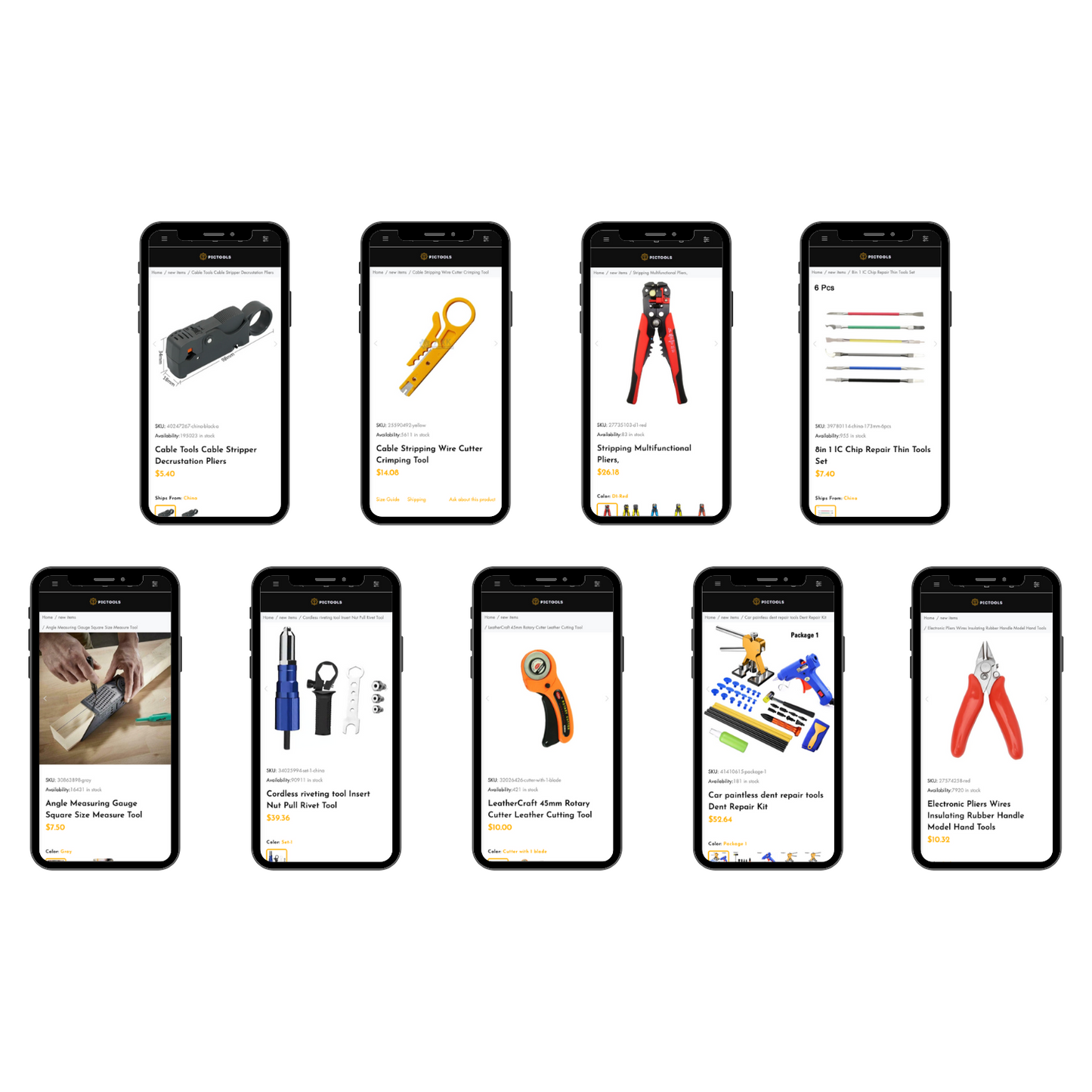 Pictools: Your Premier Prebuilt Shopify Store for Hardware Enthusiasts