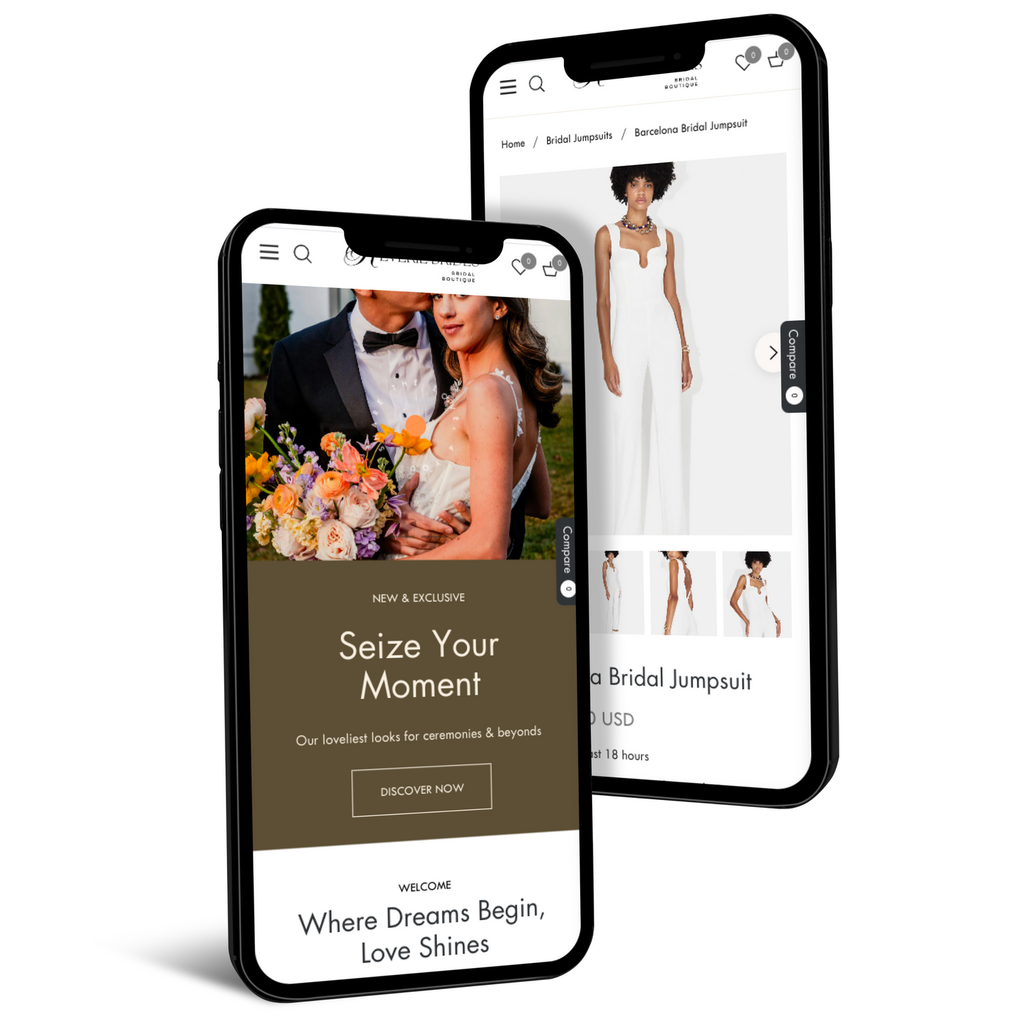 Shopify Wedding fashion Store-1