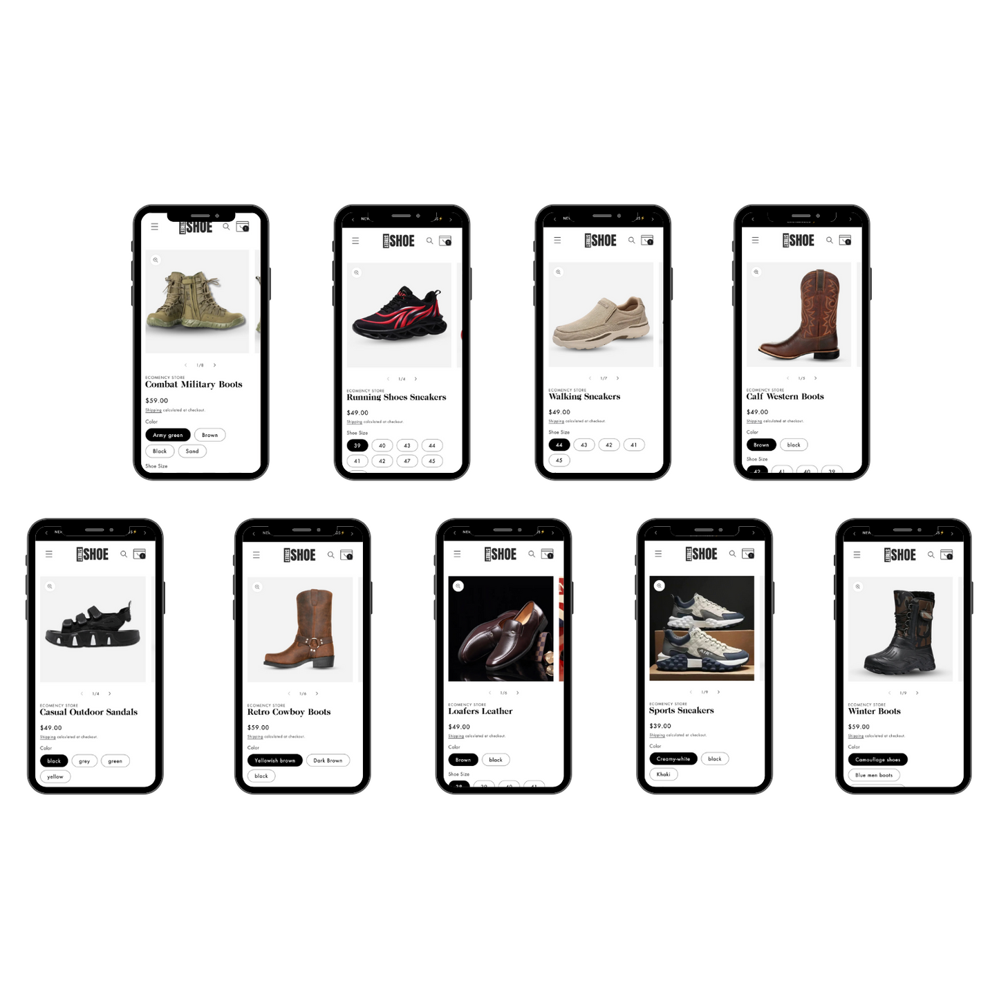 Street Shoe - Ready Made Sneaker Store based on Shopify