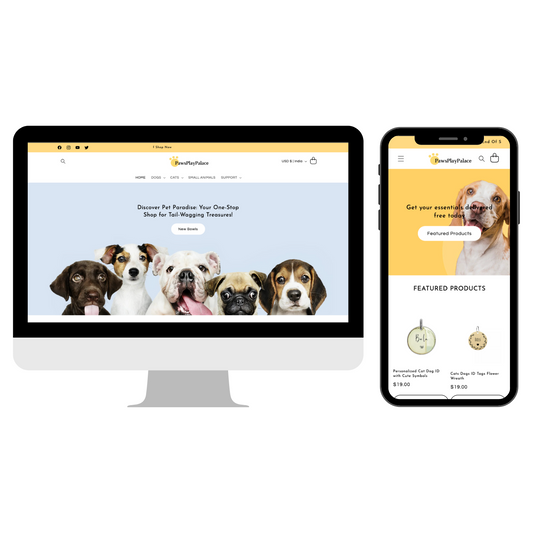 PawsPlayPalace - Prebuilt Pet Store based on Shopify