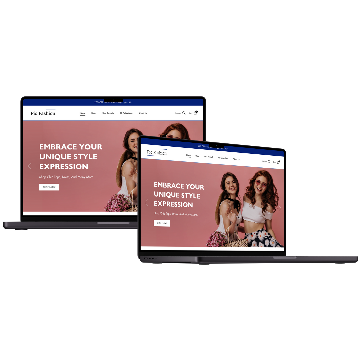 Premimum Fashion Store based on Shopify