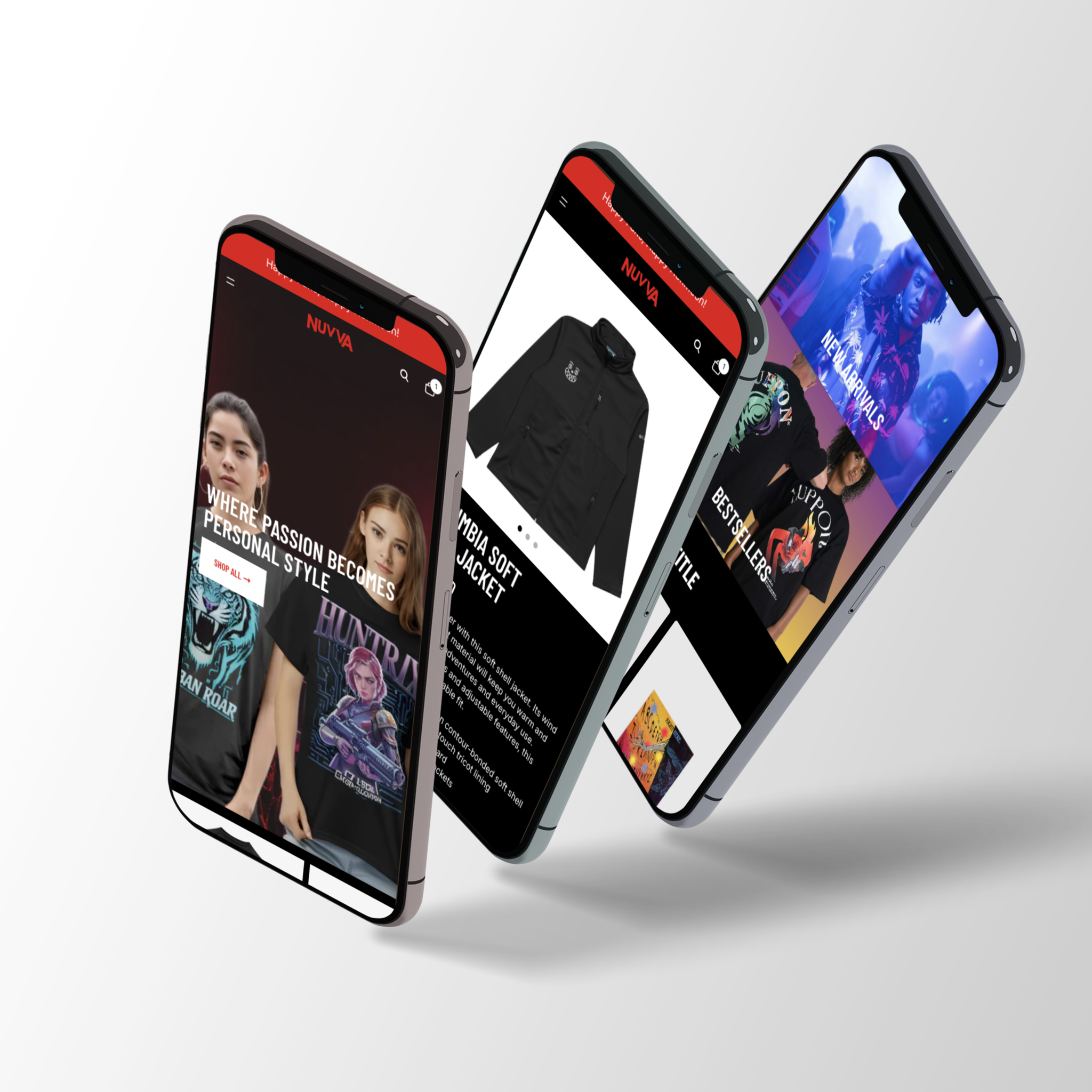 Nuvva – Personal Brand Print-on-Demand Store