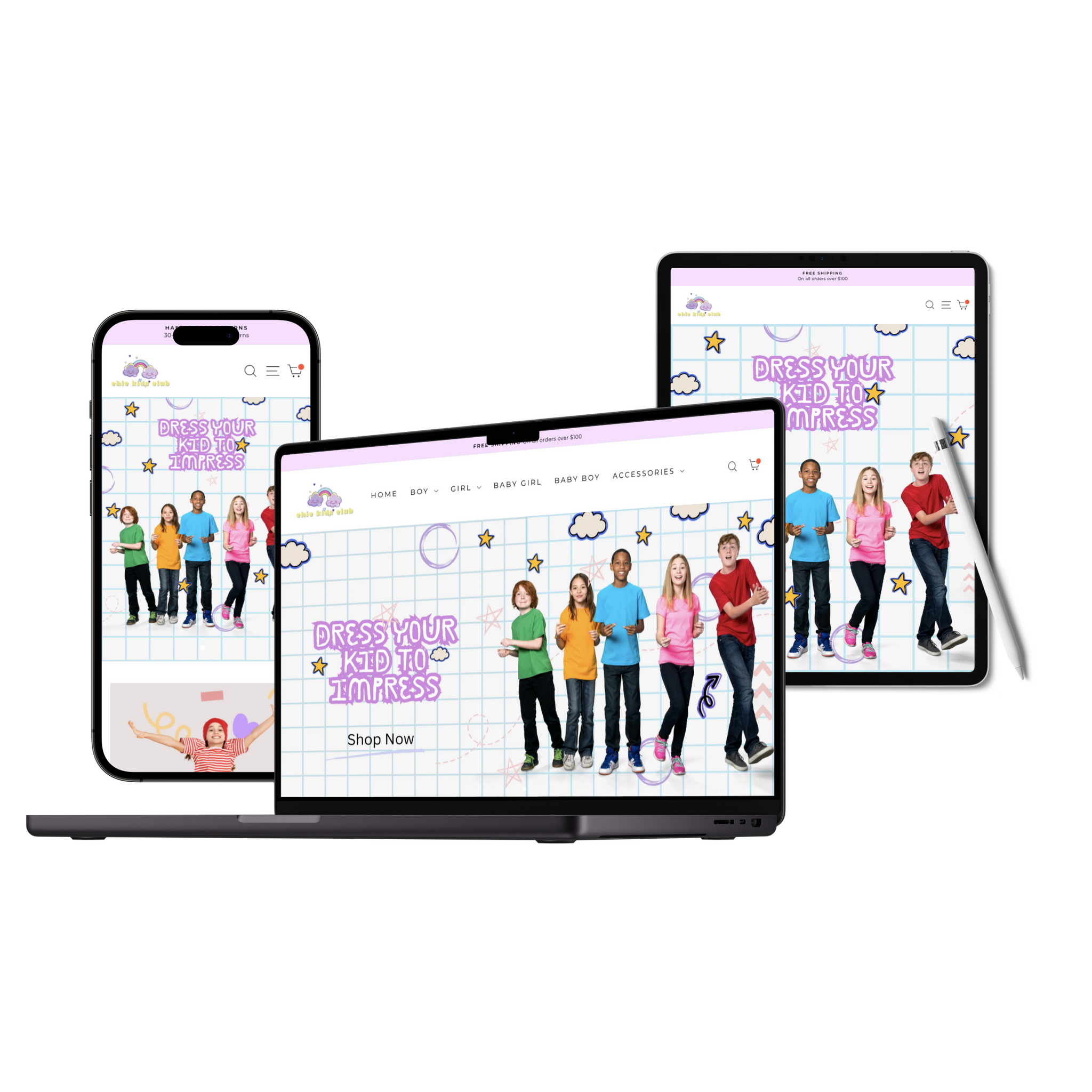 Premimum Fashion Store based on Shopify