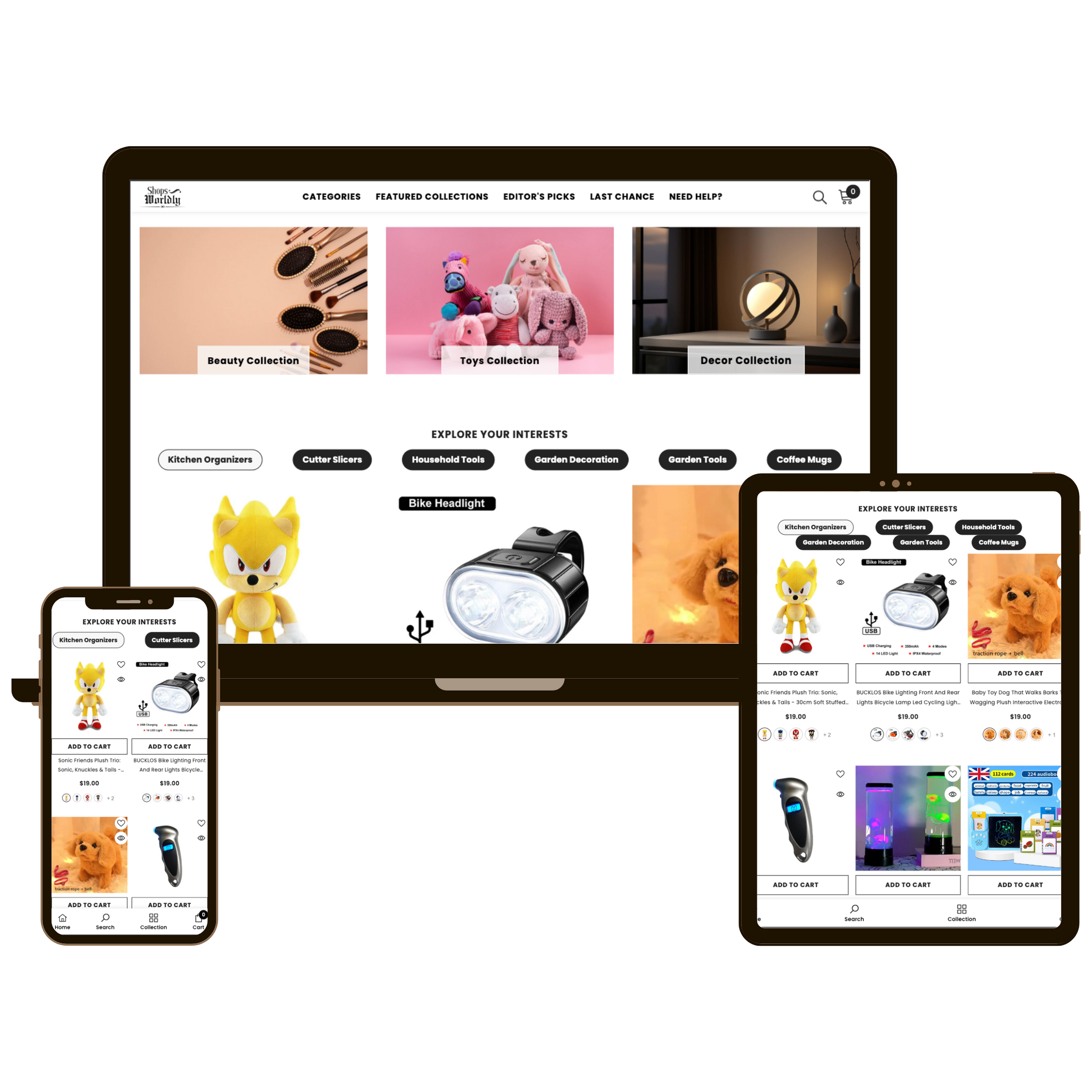 Shops Worldy General Dropshipping Store