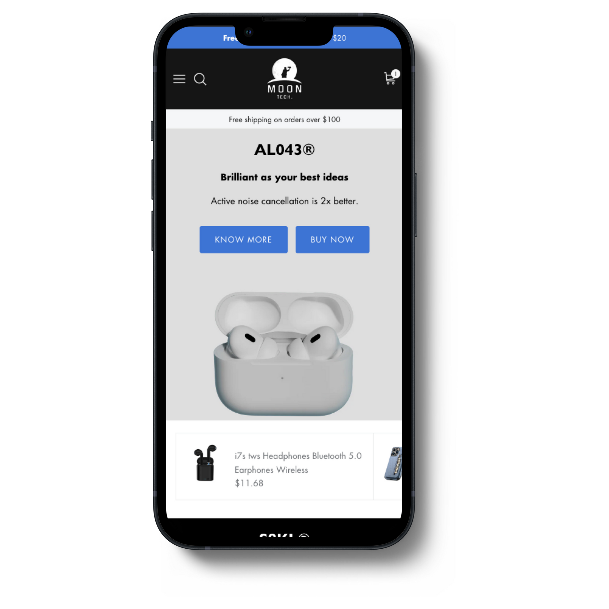 Premimum Electronics Store based on Shopify