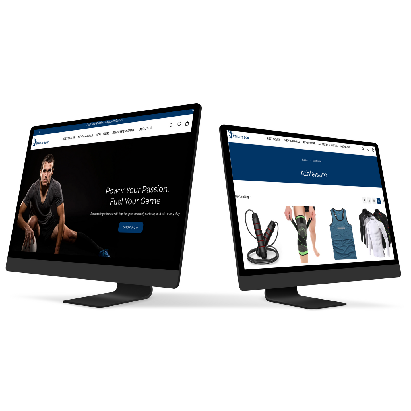 Premimum sport Store based on Shopify