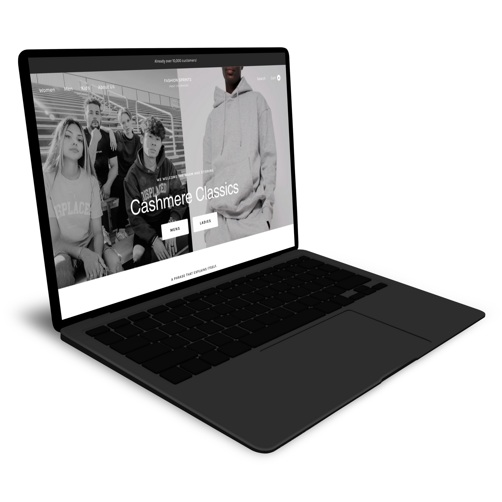 Premimum Print on demand fashion Store based on Shopify