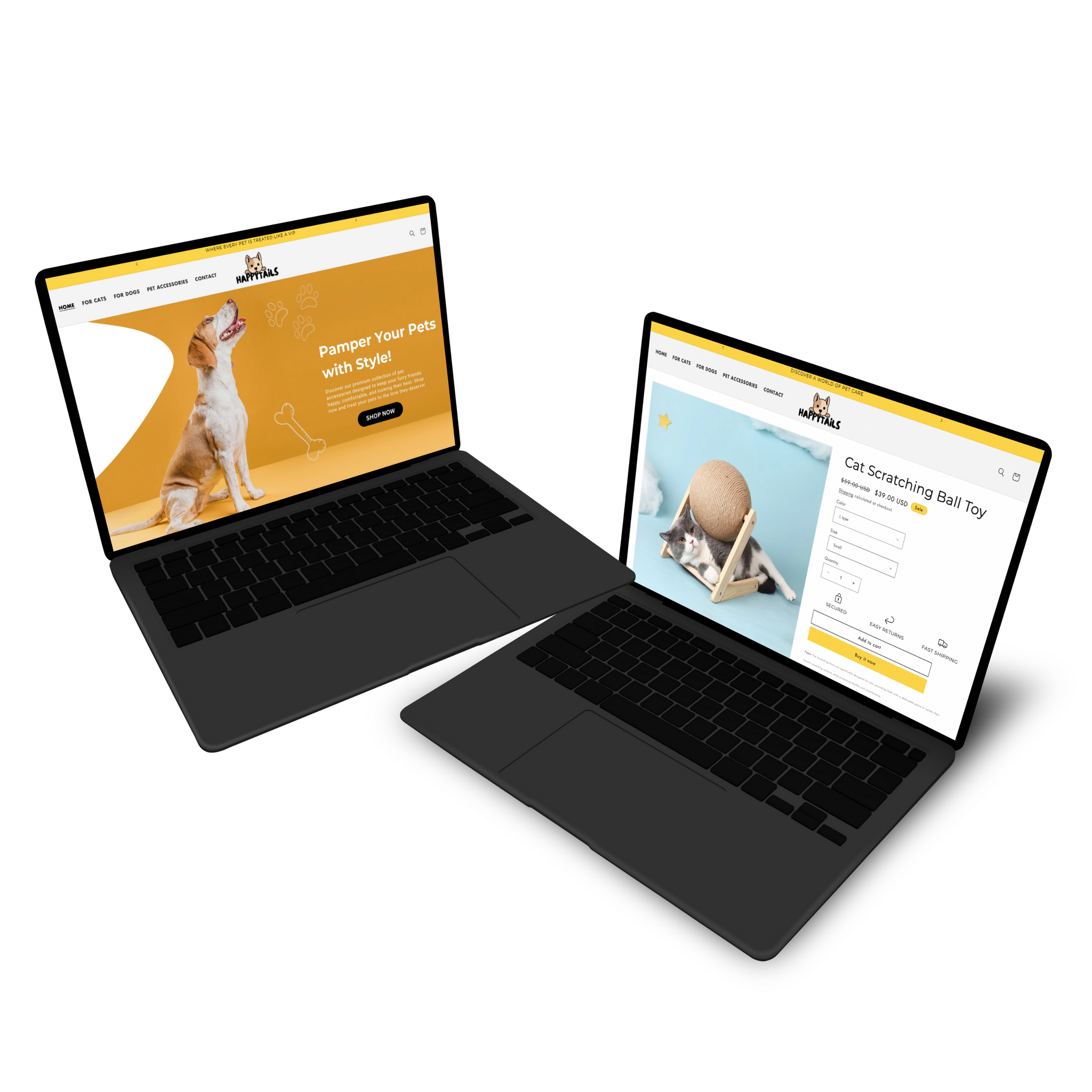 Buy Predesigned Pet Ecommerce Store