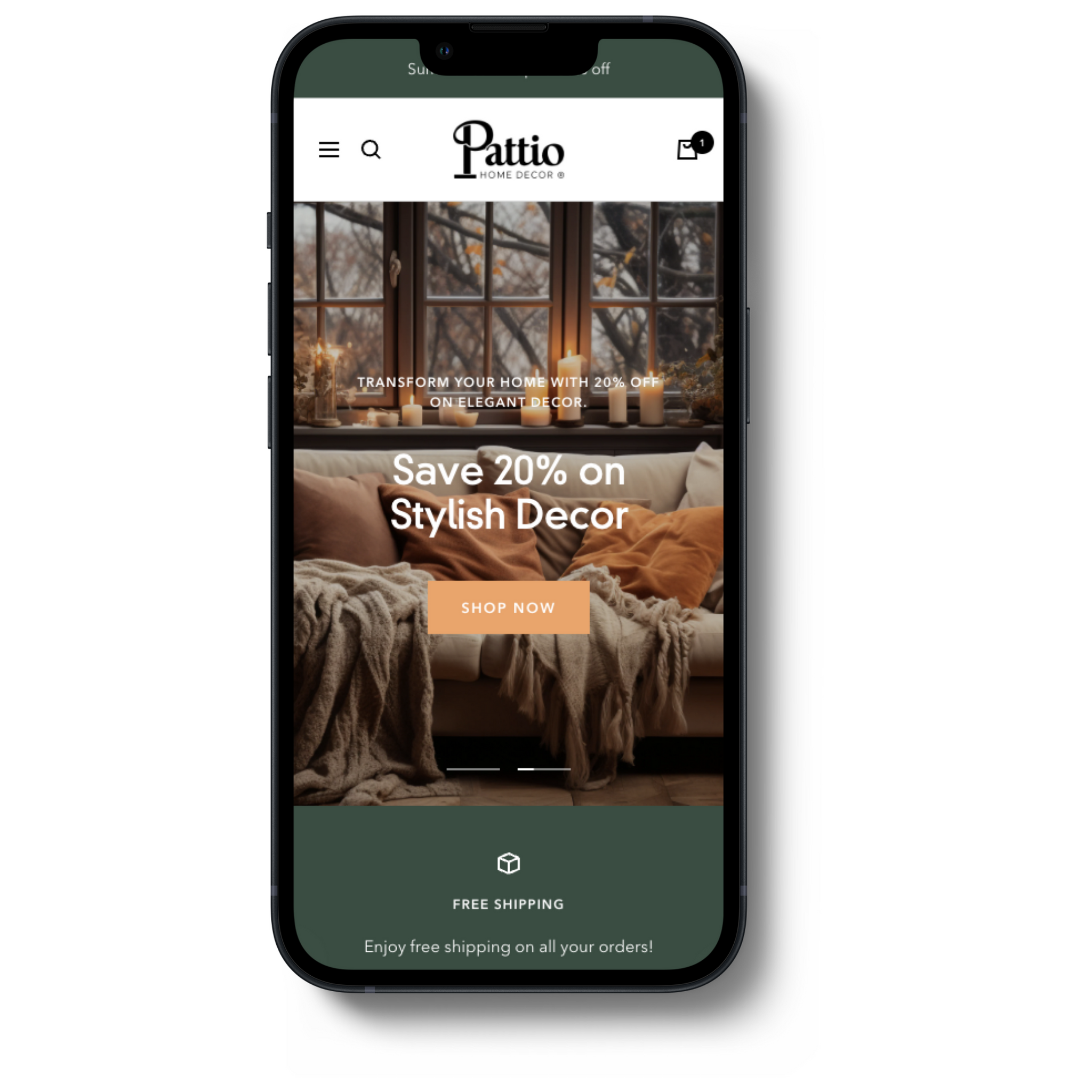 Shopify Prebuilt homedecor Store