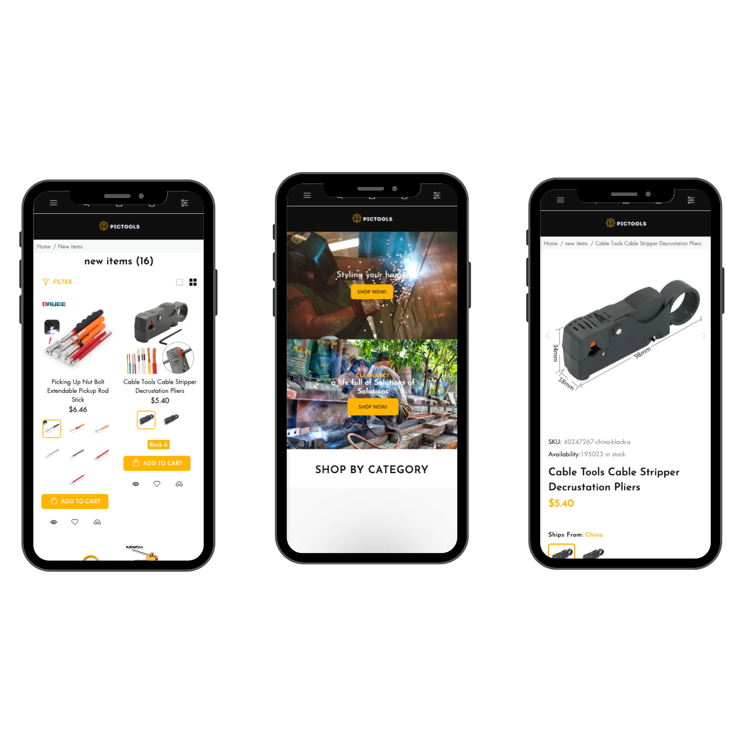 Pictools: Your Premier Prebuilt Shopify Store for Hardware Enthusiasts