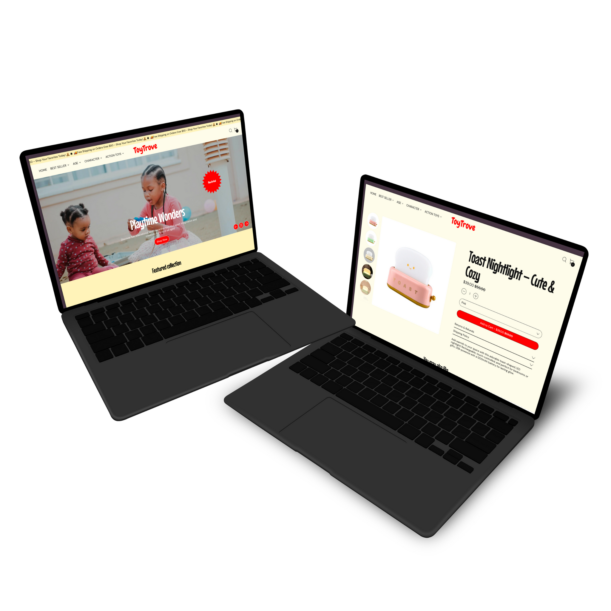 Premimum ToyTrove Kids store based on Shopify-1