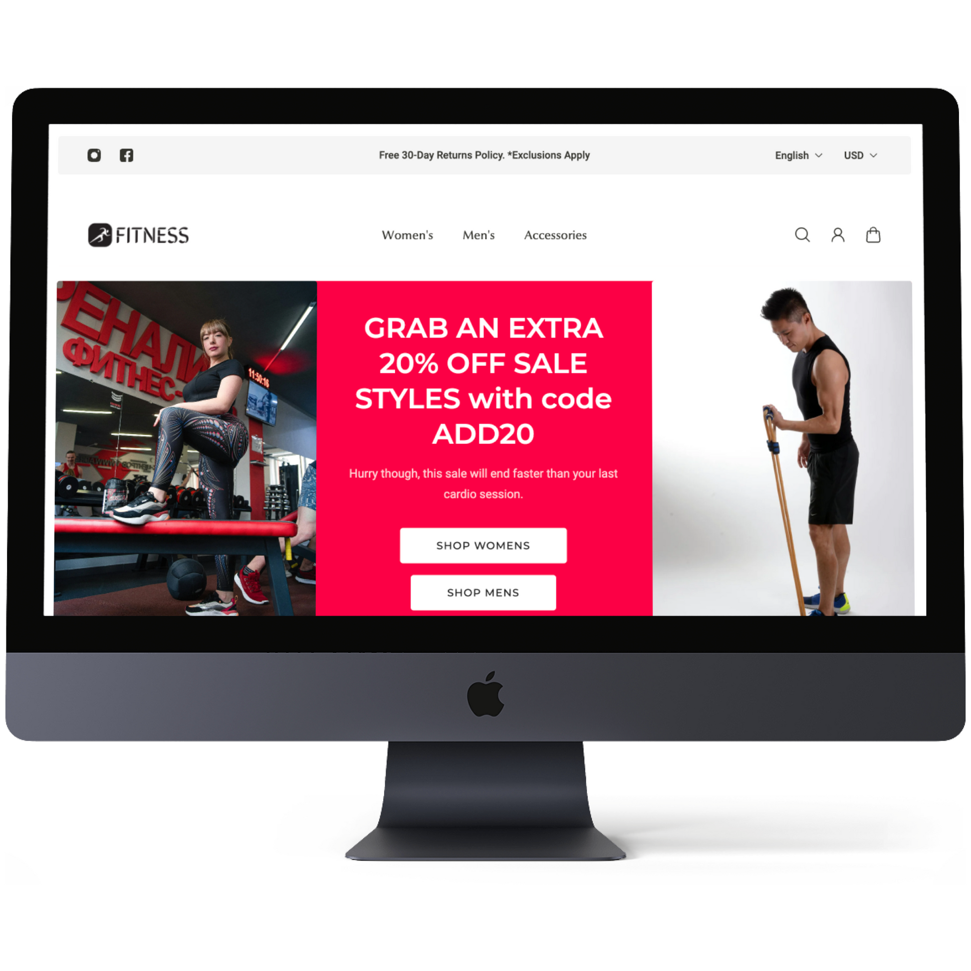 Shopify Fitness Store