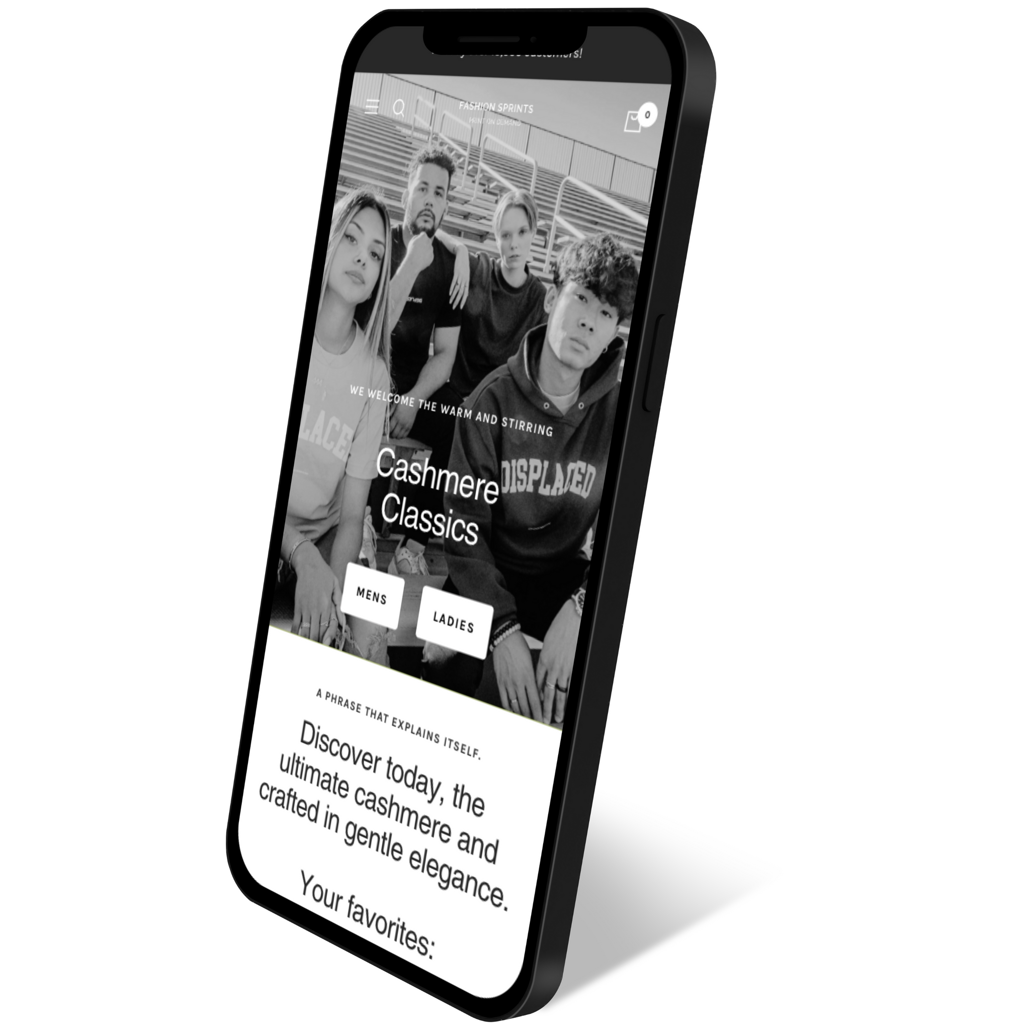 Shopify Print on demand fashion Store