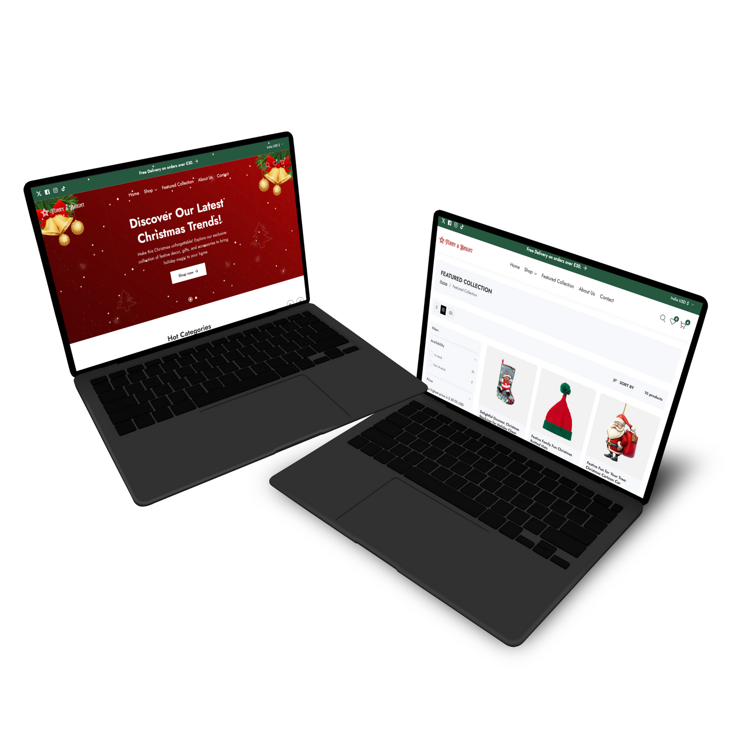 Premium Prebuilt christmas Store-1