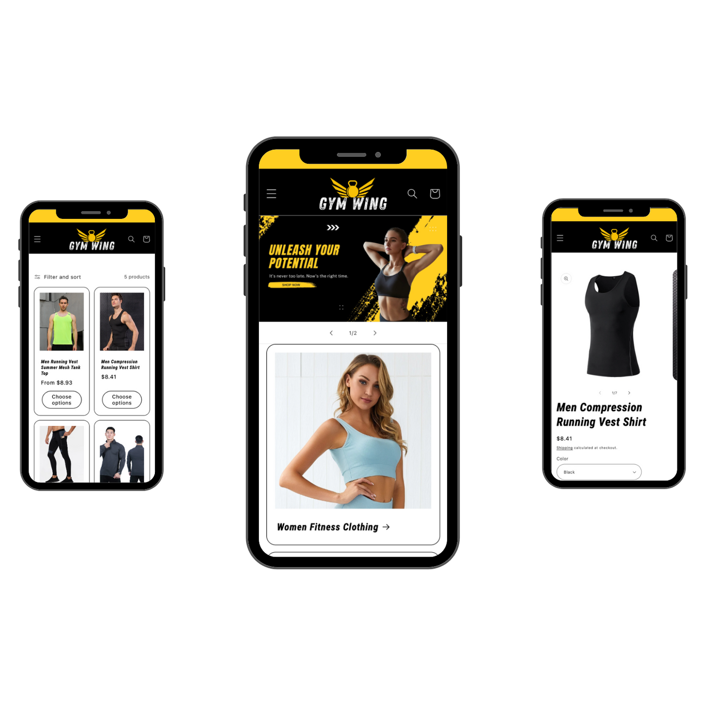 Gym Wing: Your Ultimate Prebuilt Fitness Shopify Store