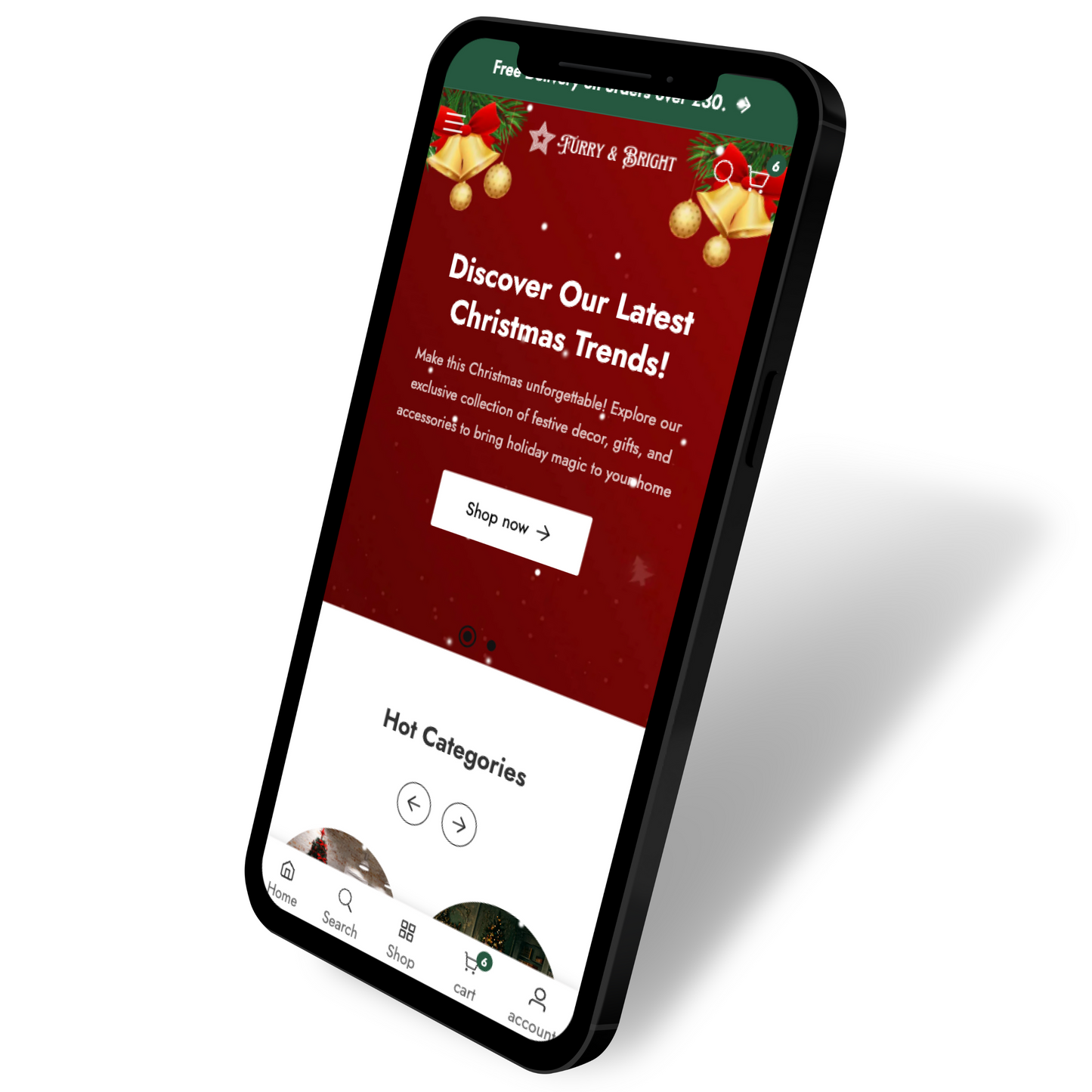 Premimum christmas Store based on Shopify-1