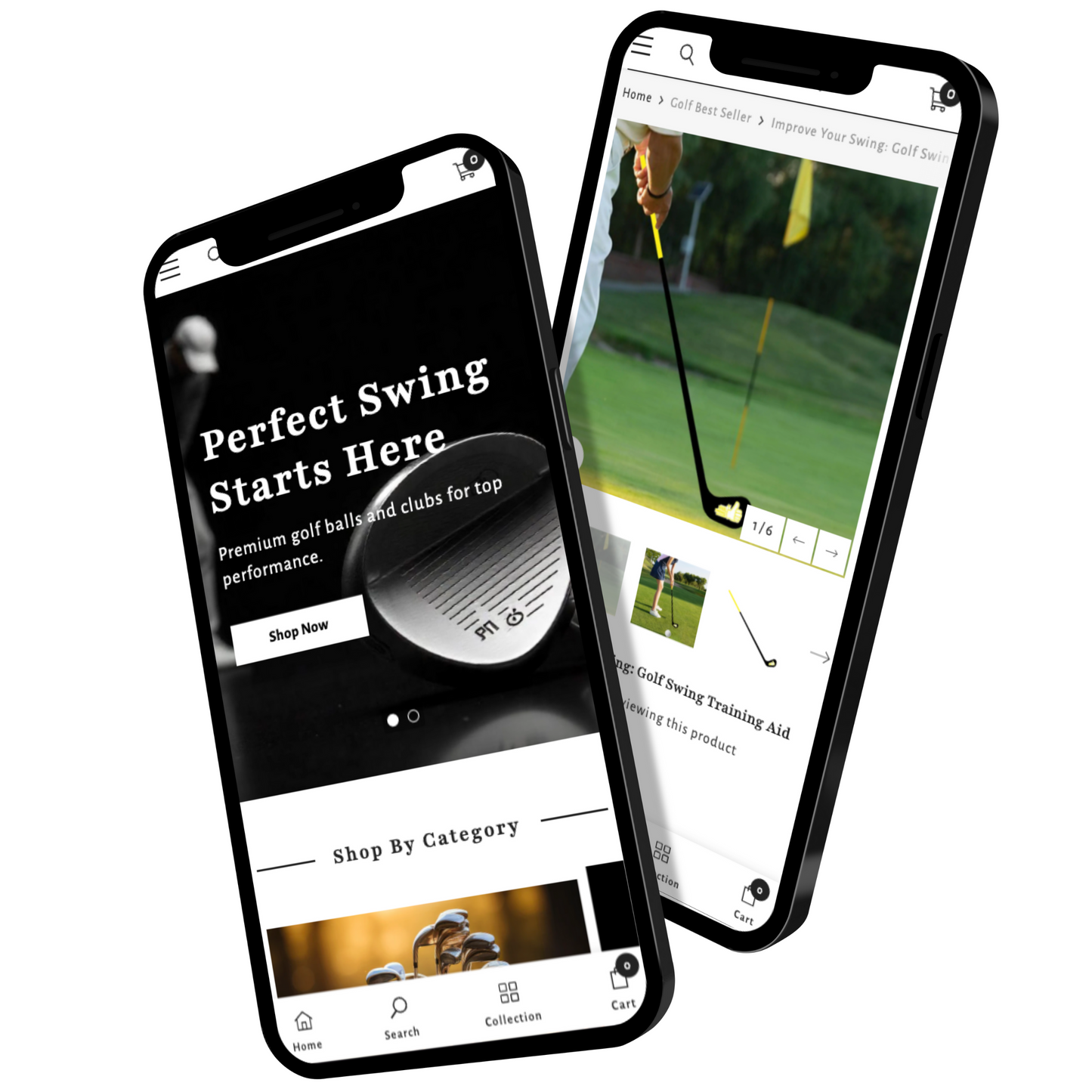 Shopify Prebuilt Golf Store-1