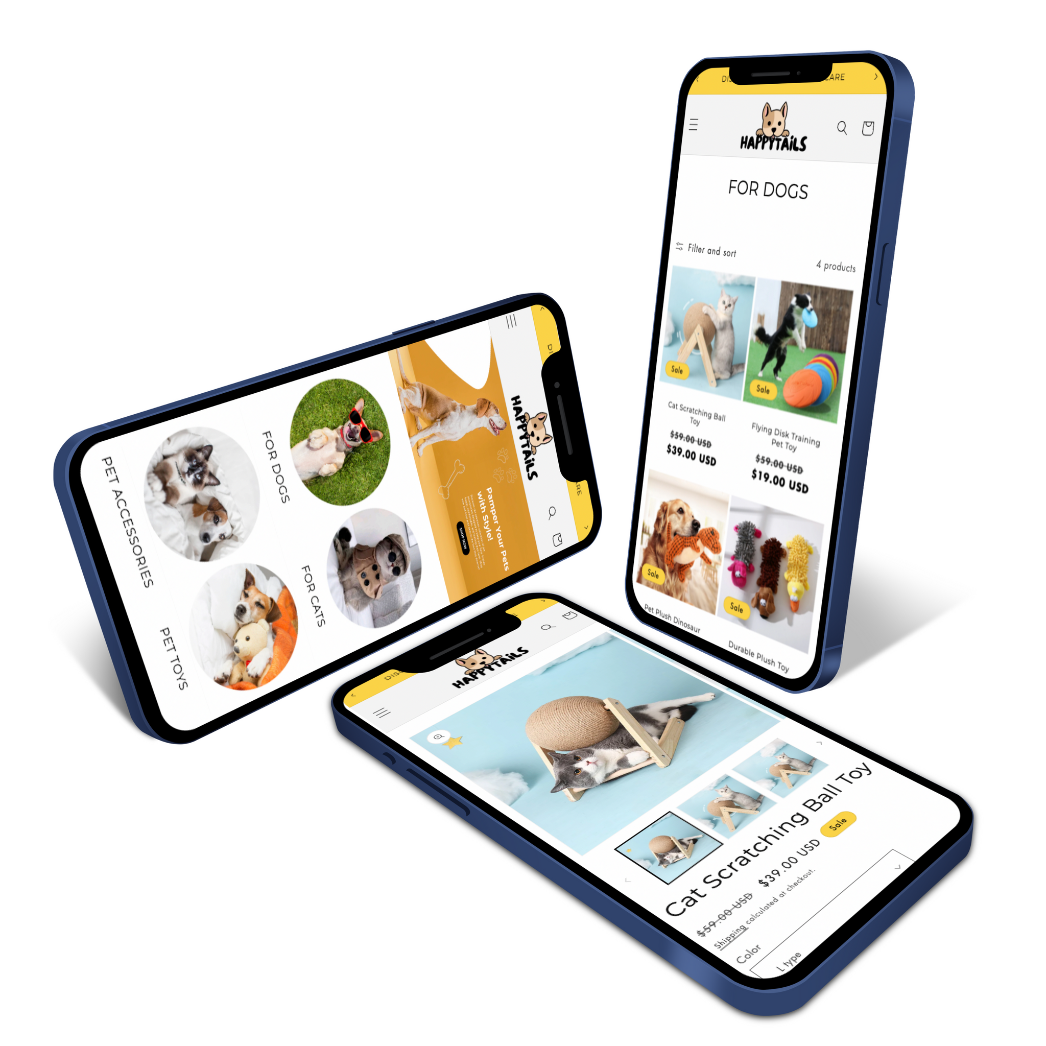 Happy Tails - Ecommerce Store