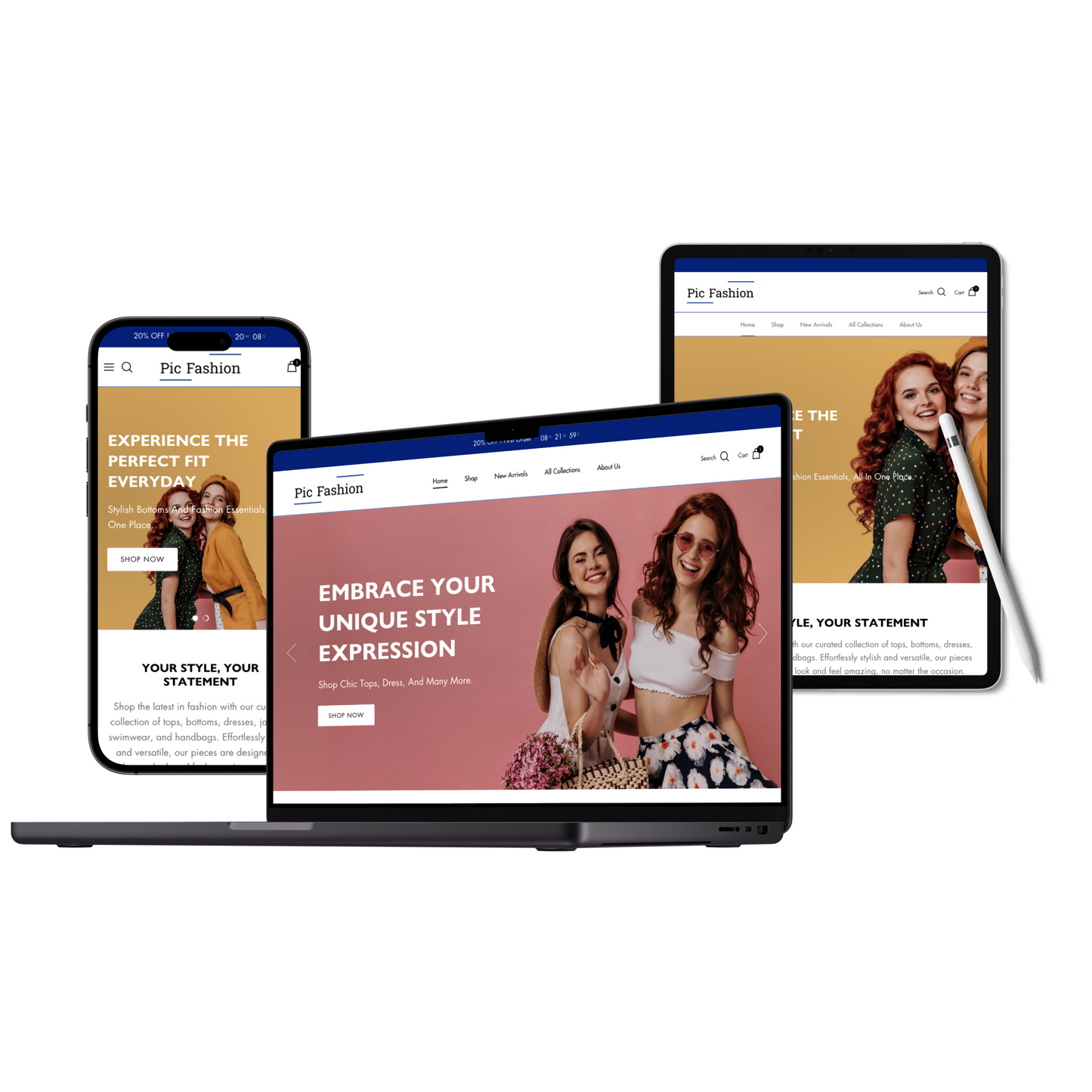 Shopify Prebuilt Fashion Store-1