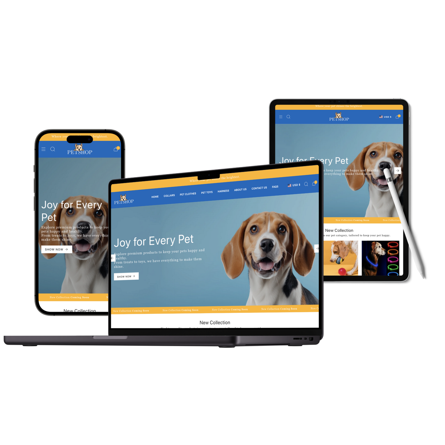 Premimum Pet Shop Store based on Shopify-1