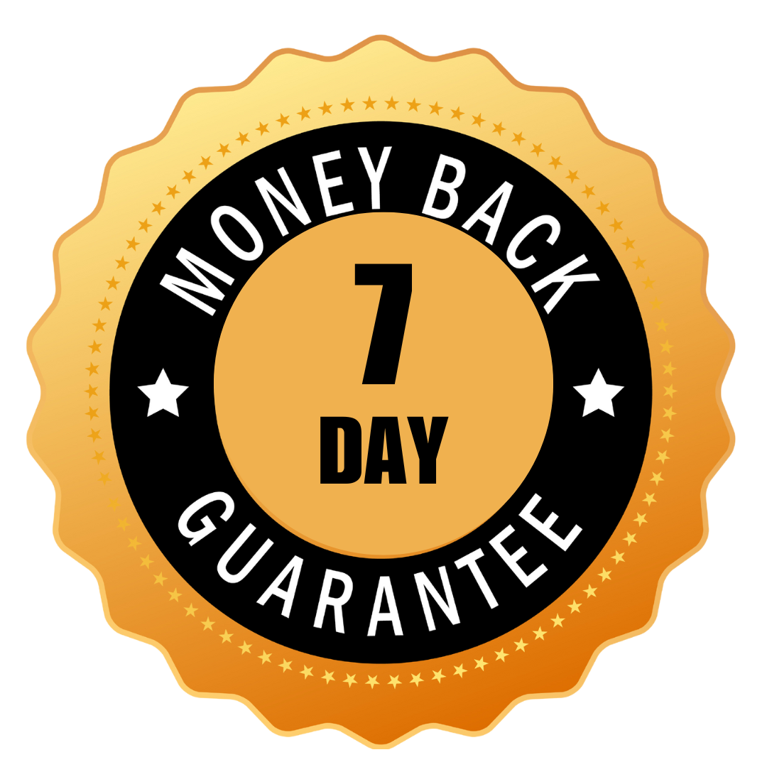 7 DAYS MONEY BACK GUARANTEE BY ECOMENCY