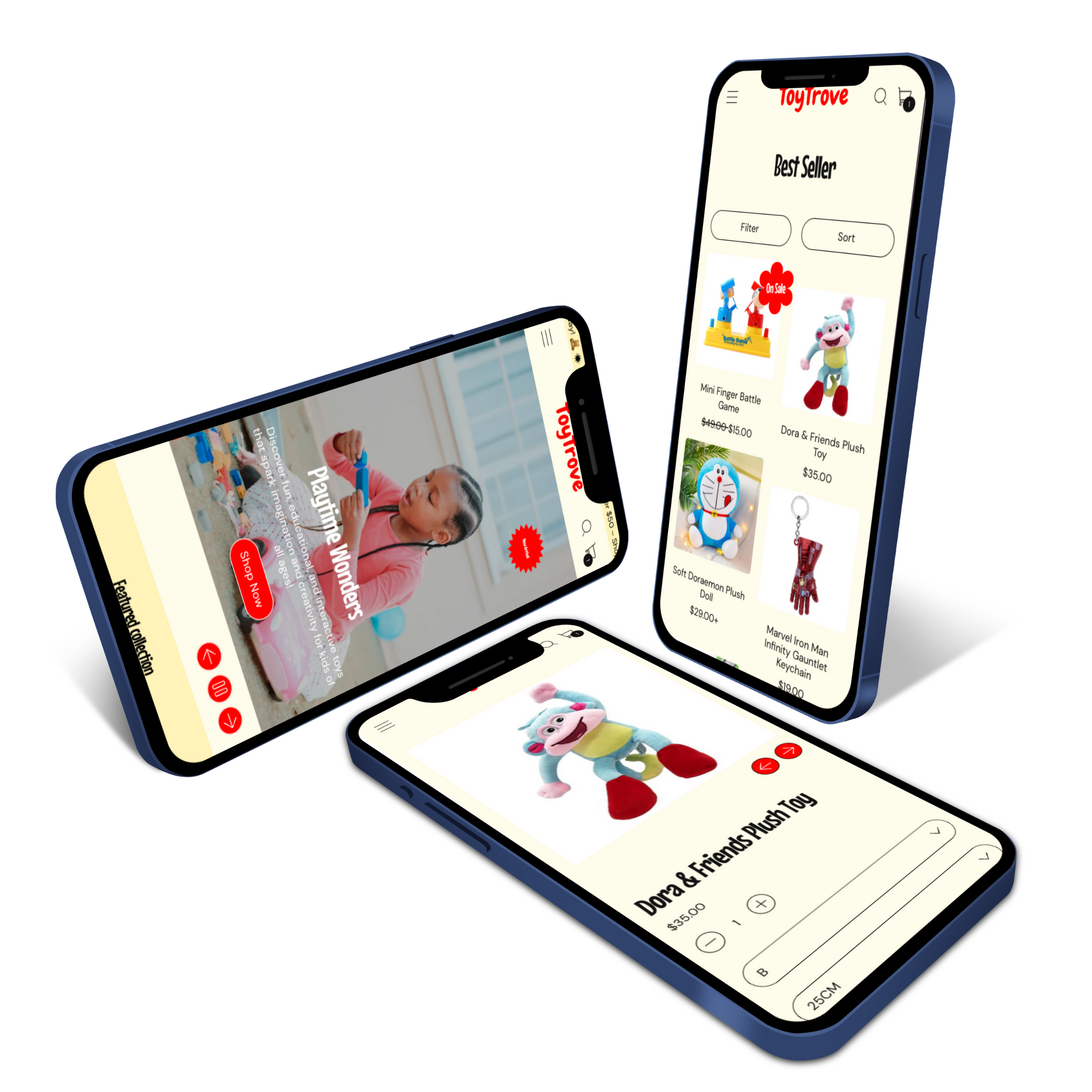 Premium Prebuilt ToyTrove Kids store