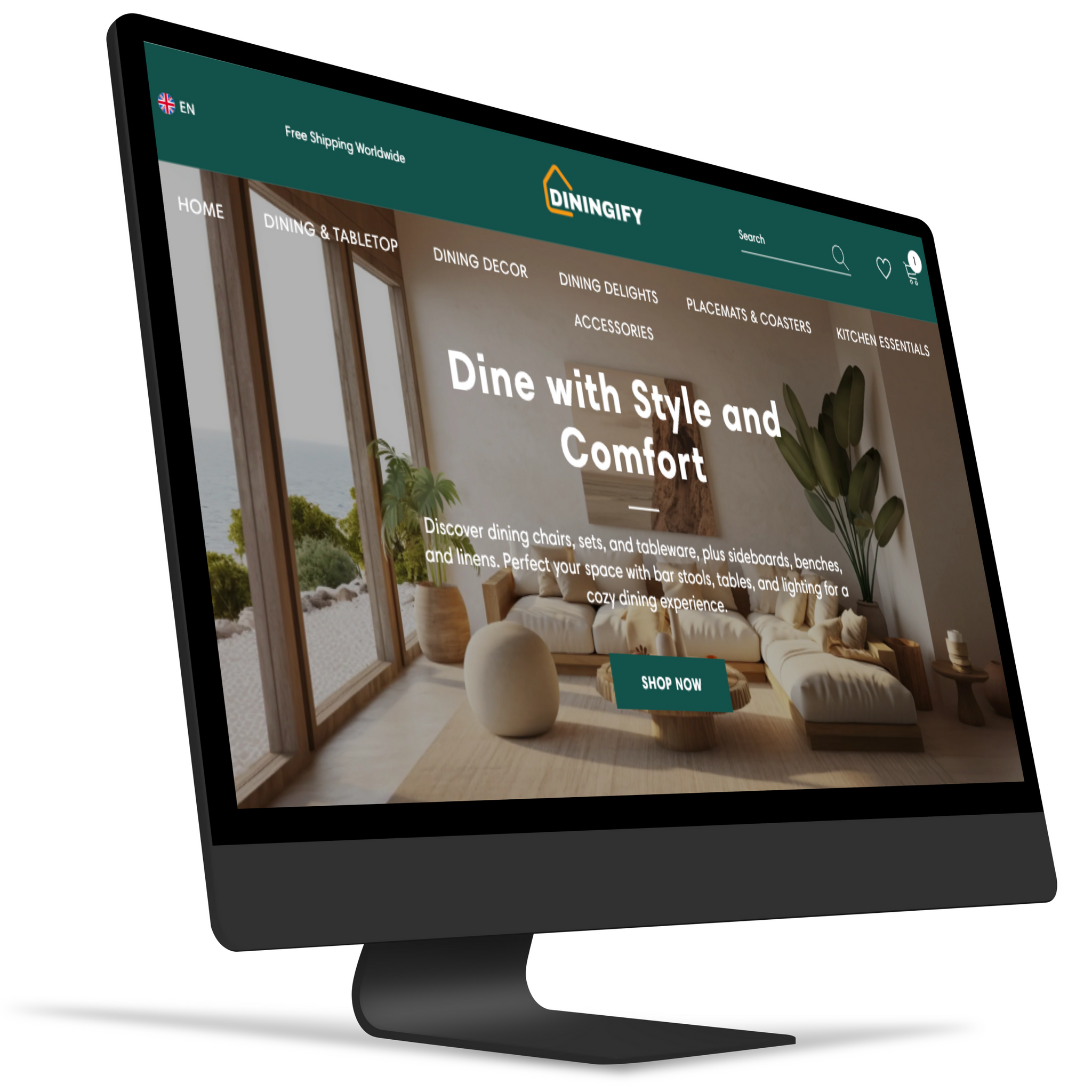 Premium Prebuilt diningify Store